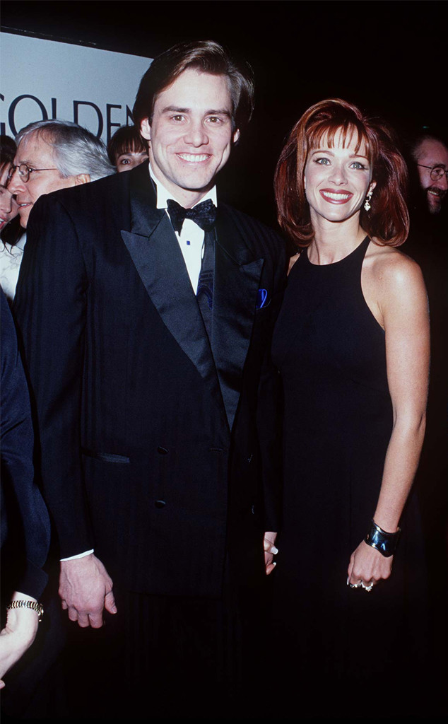 Jim Carrey, Lauren Holly, Golden Globes